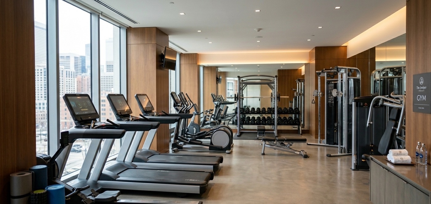 Hotel gym amenities often invisible to AI search without structured data descriptions