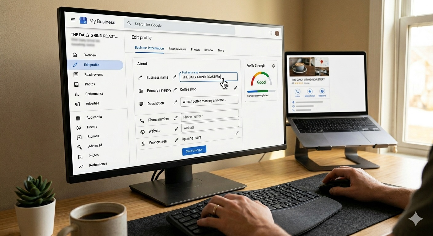 the importance of google business profile for SEO search and LLM visibility